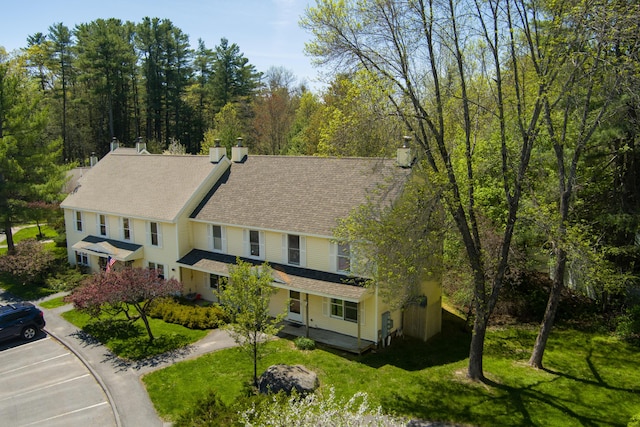48 Pine Hill Dr Unit 48, Bath, ME 04530 - view from above of property