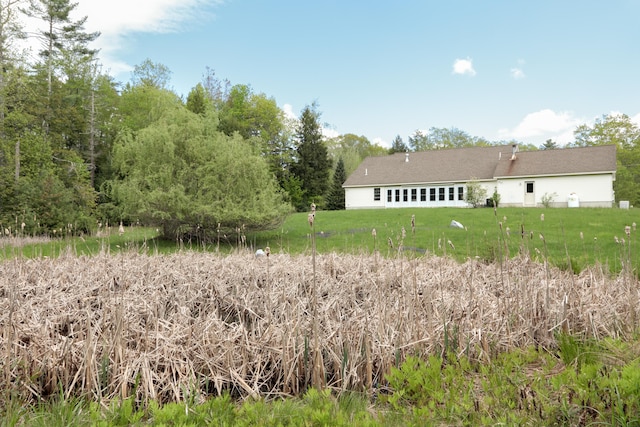 359 Beech Plains Rd, Buxton, ME 04093 - back of house featuring a yard