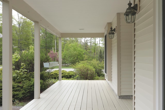 359 Beech Plains Rd, Buxton, ME 04093 - view of wooden terrace