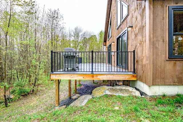 view of deck