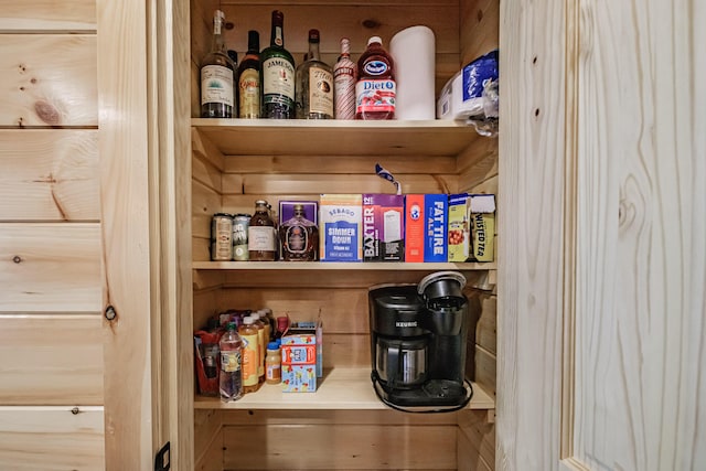 view of pantry