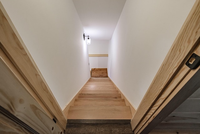 view of staircase
