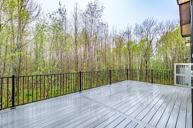 view of deck