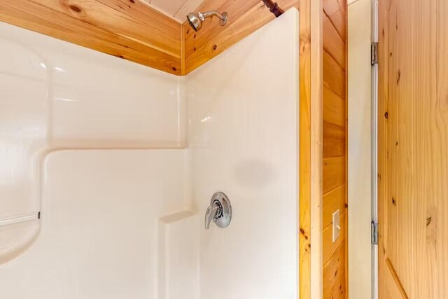 352 Georges Pond Rd, Franklin, ME 04634 - bathroom view of a shower