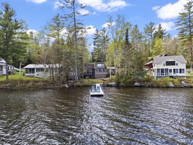 62 Lady Slipper Ln, Weld, ME 04285 - dock area with a water view