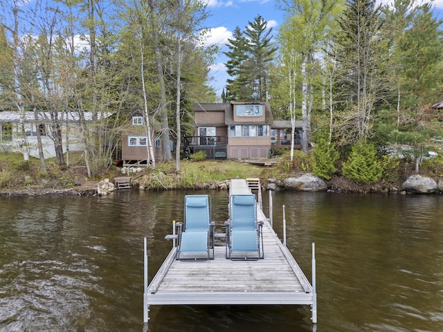 62 Lady Slipper Ln, Weld, ME 04285 - dock with a water view