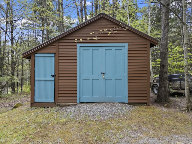 62 Lady Slipper Ln, Weld, ME 04285 - view of shed