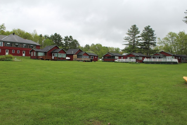 1270 Lakeview Dr Unit 21, China, ME 04358 - view of green lawn
