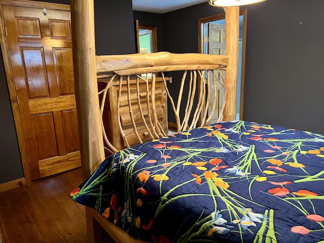 15 Miles Rd, Tremont, ME 04674 - bedroom with hardwood / wood-style floors