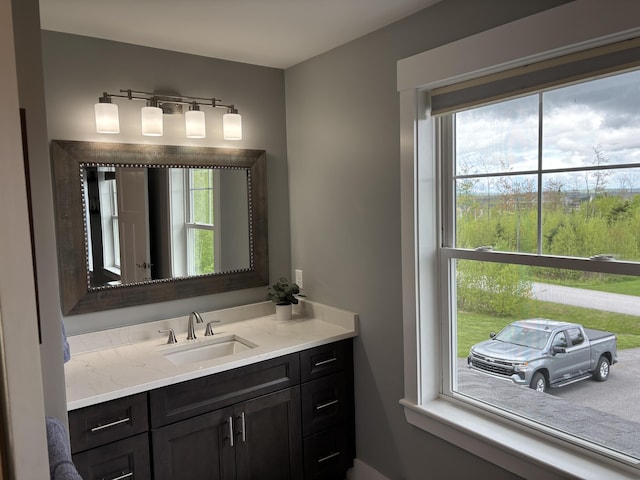 48 Mountain View Dr, Auburn, ME 04210 - bathroom featuring vanity
