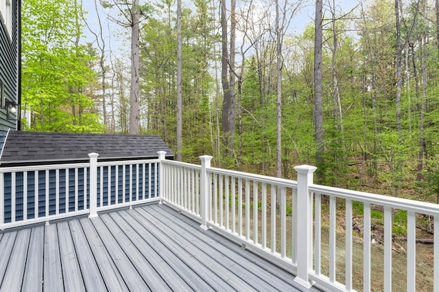 15 Stone Ledge Dr, Lewiston, ME 04240 - view of deck