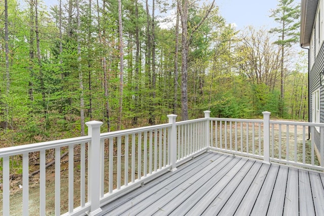 15 Stone Ledge Dr, Lewiston, ME 04240 - view of wooden deck