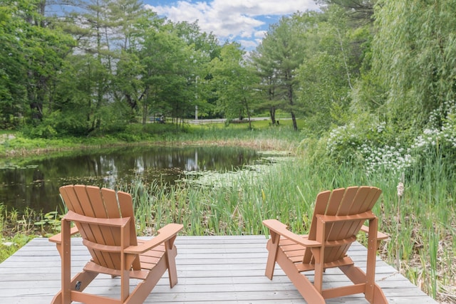 239 Cider Hill Rd, York, ME 03909 - deck featuring a water view