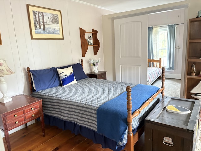 1233 State Route 32, Bristol, ME 04564 - bedroom featuring wood finished floors