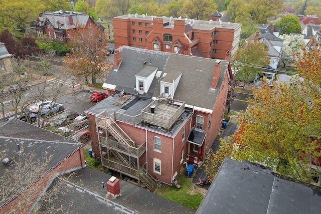 450 Cumberland Ave, Portland, ME 04101 - aerial view of property and surrounding area