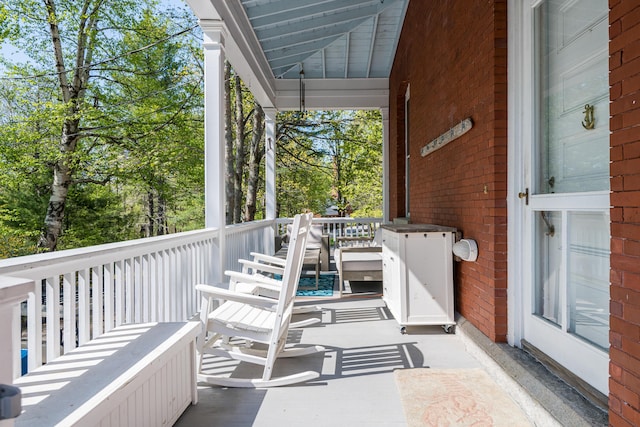 28 Ingalls Rd Unit 28, Portland, ME 04109 - view of covered porch
