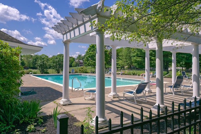 28 Ingalls Rd Unit 28, Portland, ME 04109 - community pool featuring a patio and a gazebo