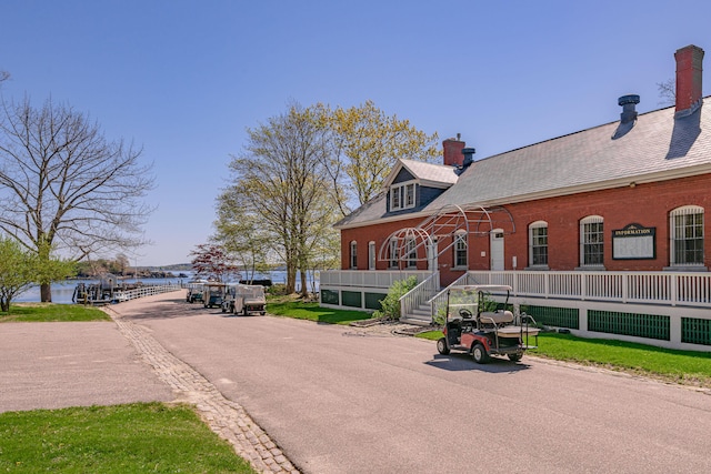 28 Ingalls Rd Unit 28, Portland, ME 04109 - view of asphalt road with a water view