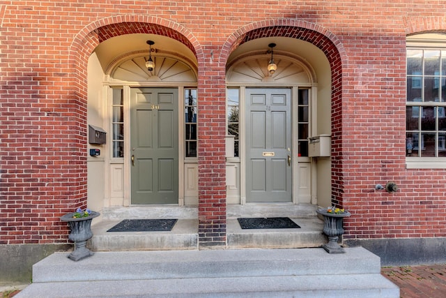 32 Pleasant St Unit 3, Portland, ME 04101 - entrance to property with brick siding