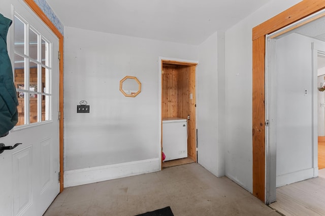103 Green St, Augusta, ME 04330 - foyer entrance with tile patterned floors and baseboards