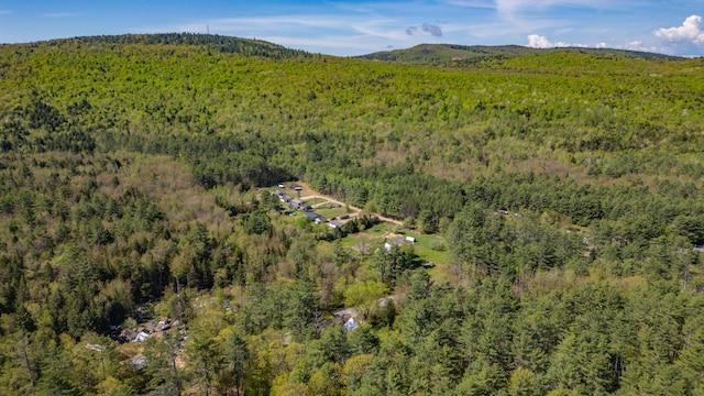 580 Norway Rd, Waterford, ME 04088 - aerial view of property and surrounding area featuring a heavily wooded area