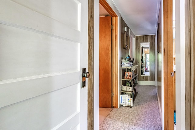 580 Norway Rd, Waterford, ME 04088 - hall featuring carpet flooring