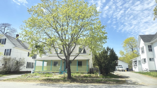 128 Fern St, Bangor, ME 04401 - view of front facade with covered porch