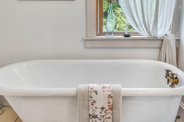 661 Veterans Hwy, Brooks, ME 04921 - full bath featuring a freestanding bath