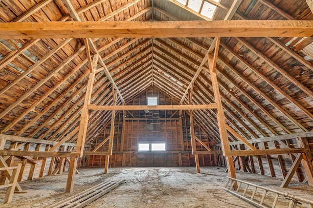 661 Veterans Hwy, Brooks, ME 04921 - view of attic