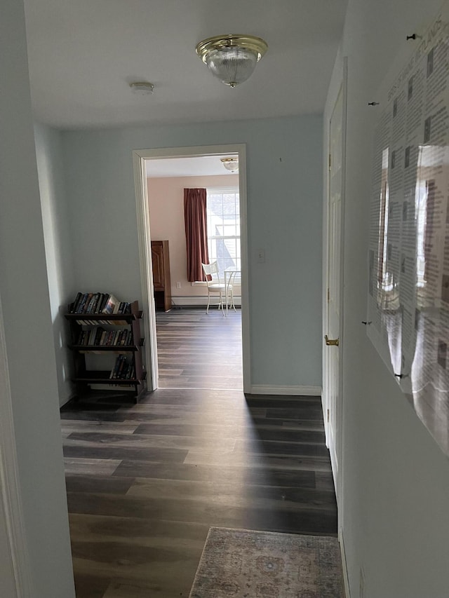 20 Chase Brook Dr, Alexander, ME 04694 - hall with wood finished floors and baseboards
