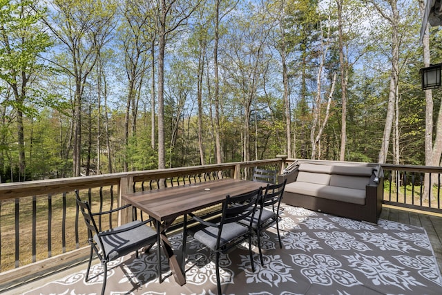 64 Old Kings Hwy, Ogunquit, ME 03907 - deck featuring outdoor dining area