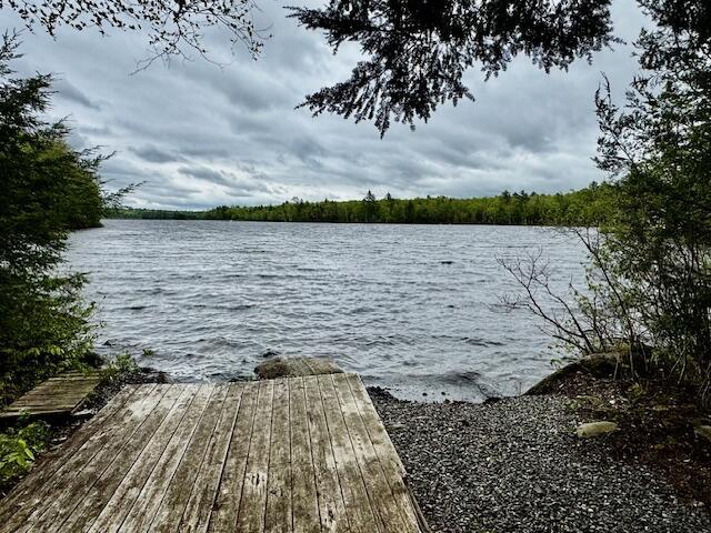 57 Cranberry Dr, Embden, ME 04958 - dock featuring a water view