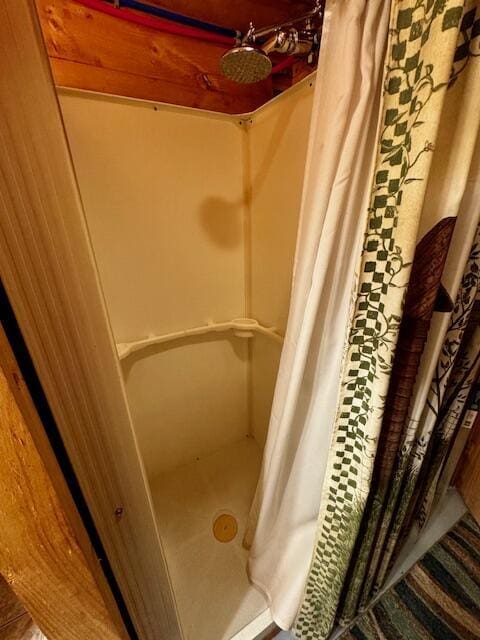 57 Cranberry Dr, Embden, ME 04958 - bathroom view of a stall shower