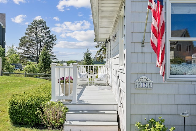 13 Atlantic Cir, Kennebunk, ME 04043 - view of deck