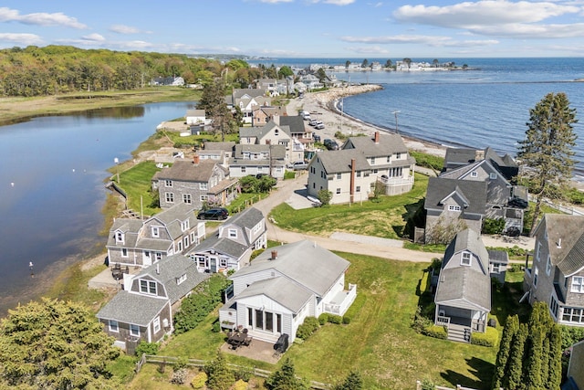 13 Atlantic Cir, Kennebunk, ME 04043 - aerial view of residential area featuring a nearby body of water