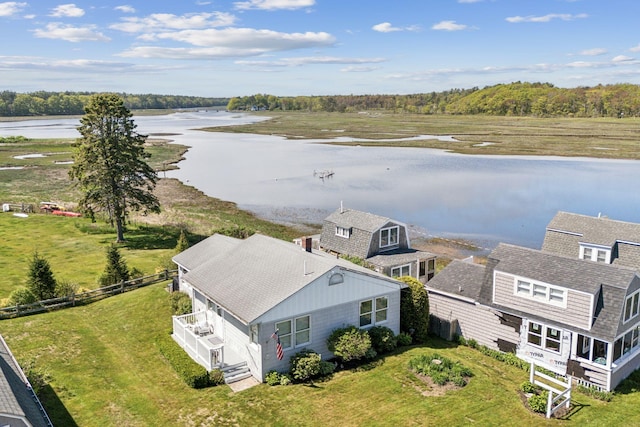 13 Atlantic Cir, Kennebunk, ME 04043 - drone / aerial view of a large body of water