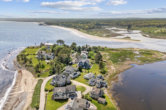 13 Atlantic Cir, Kennebunk, ME 04043 - aerial view of residential area with a large body of water