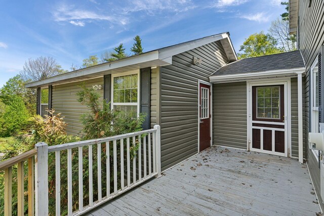 17 S Rd, Winthrop, ME 04364 - view of wooden terrace