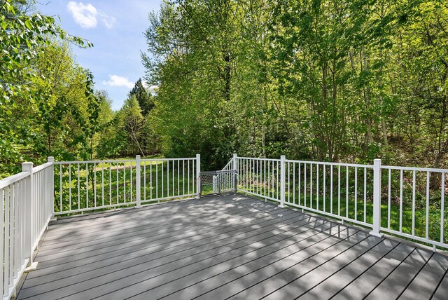 17 S Rd, Winthrop, ME 04364 - view of deck