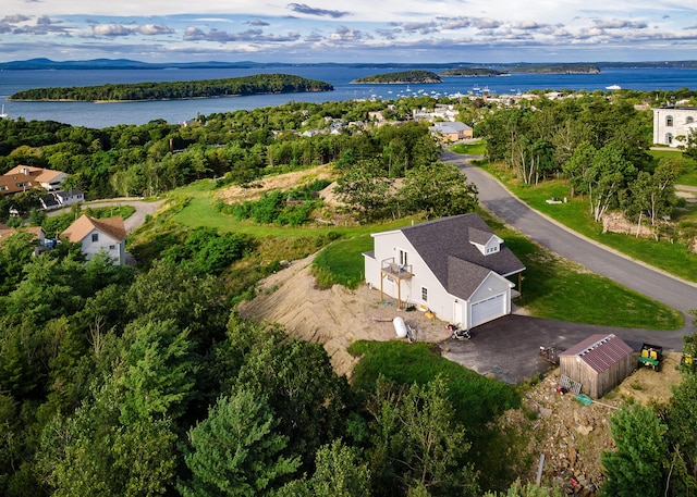67 Hamilton Hill Way, Bar Harbor, ME 04609 - bird's eye view of a nearby body of water