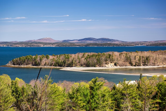 67 Hamilton Hill Way, Bar Harbor, ME 04609 - water view featuring mountains