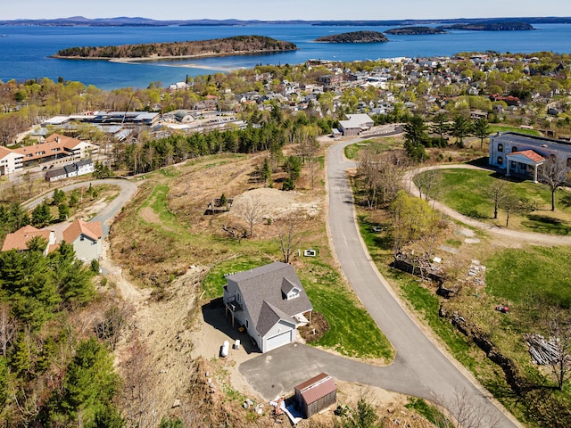 67 Hamilton Hill Way, Bar Harbor, ME 04609 - bird's eye view of a large body of water