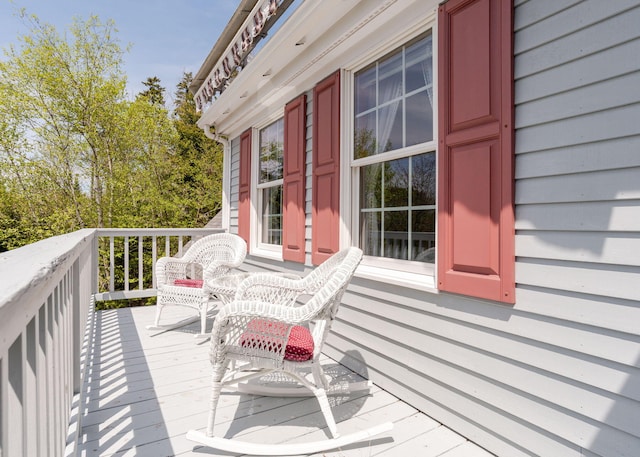 20 Ocean Side Ln, Bristol, ME 04554 - view of deck