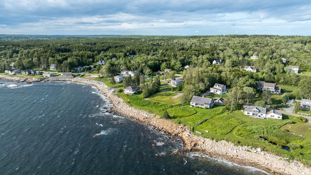 20 Ocean Side Ln, Bristol, ME 04554 - aerial overview of property's location featuring a large body of water