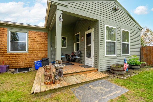 206 Sebago Lake Rd, Gorham, ME 04038 - view of deck
