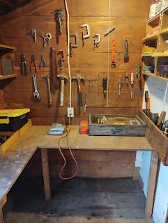 15 River Rd, Phillips, ME 04966 - detailed view of wood walls