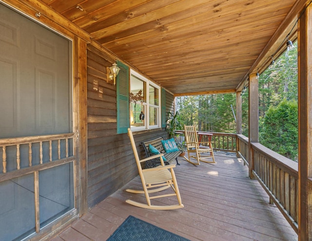 35 Salem Towne Rd, Southwest Harbor, ME 04679 - view of porch