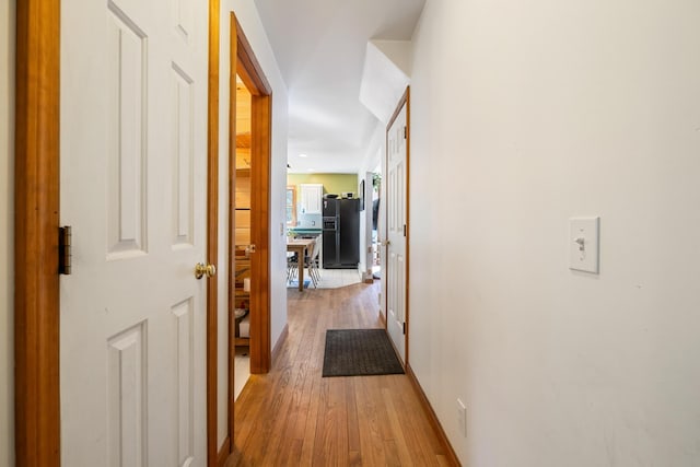 35 Salem Towne Rd, Southwest Harbor, ME 04679 - corridor with light wood-style floors