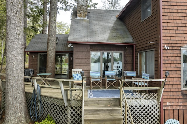 711 Biscay Rd, Bremen, ME 04551 - view of deck