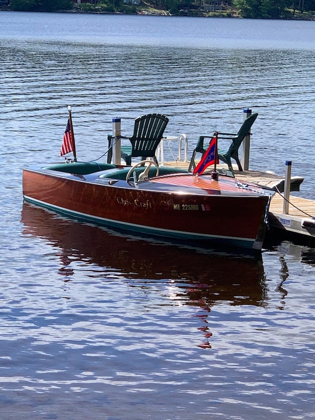 711 Biscay Rd, Bremen, ME 04551 - dock with a water view